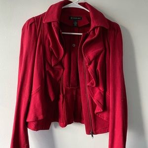 Used red coat/sweater